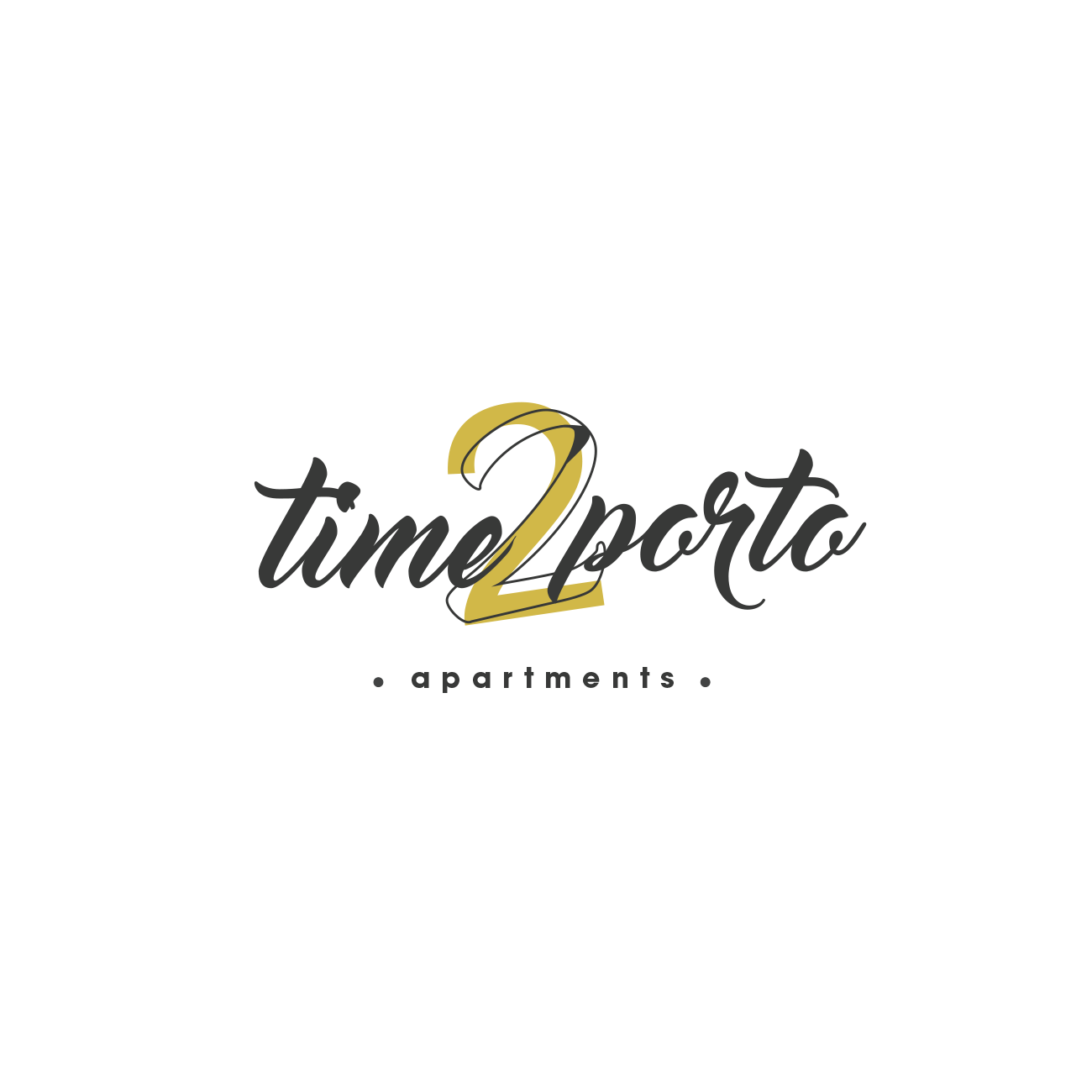 ///raulpinadesign . Serviços de Design, Logótipo Logotipo alojamento local time2porto