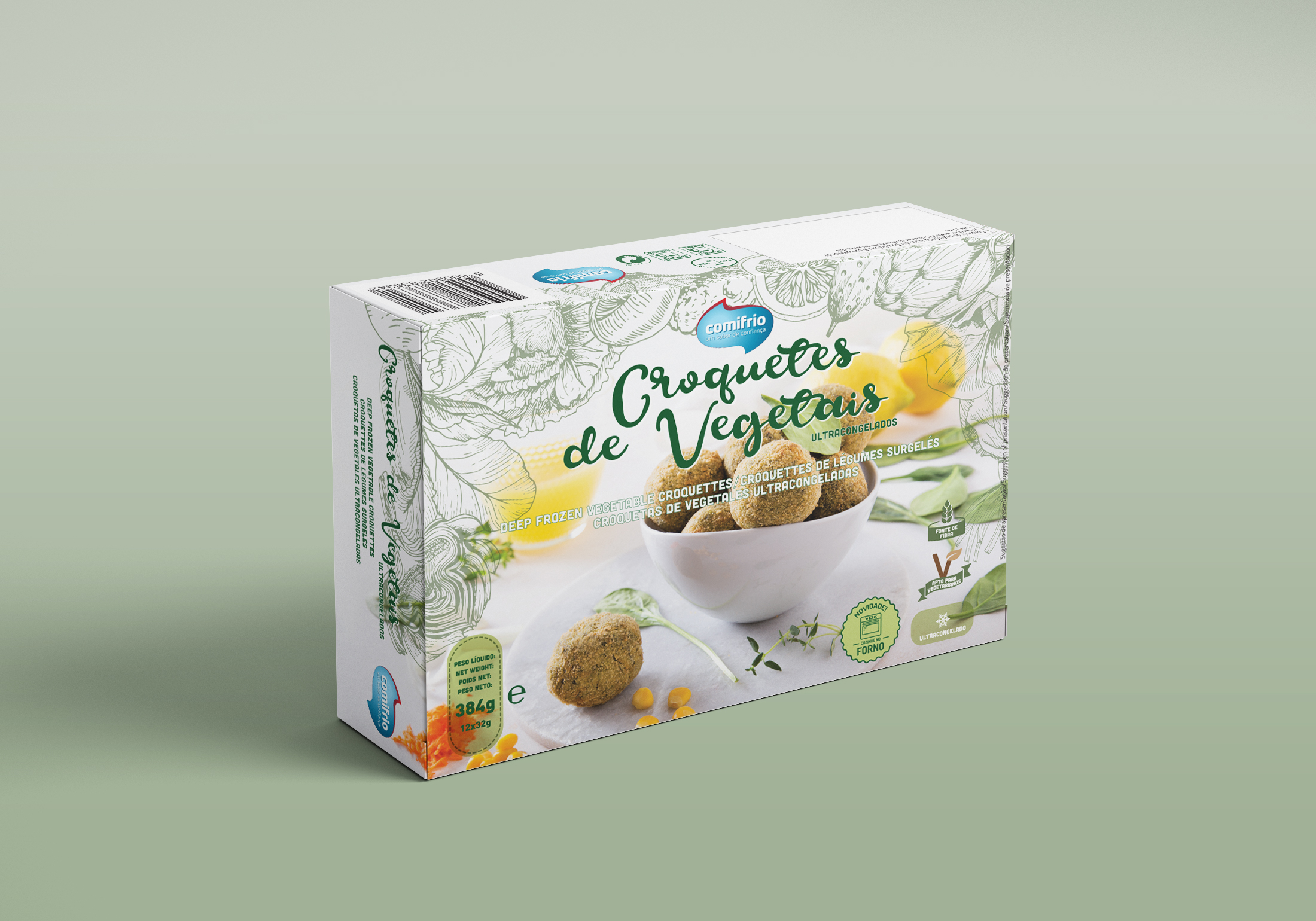 Embalagem produtos alimentares congelados Embalagem produtos alimentares congelados