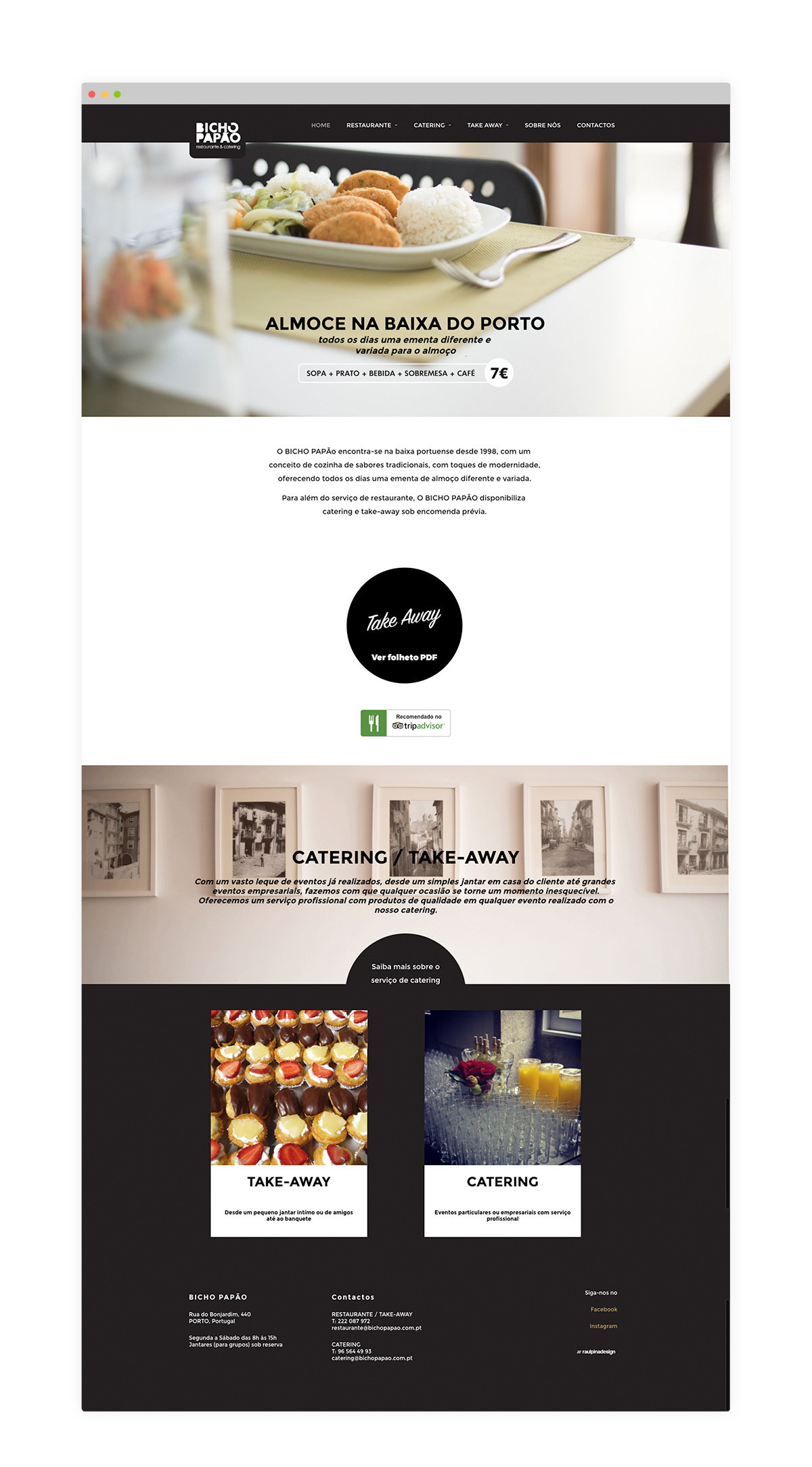 Website restaurante