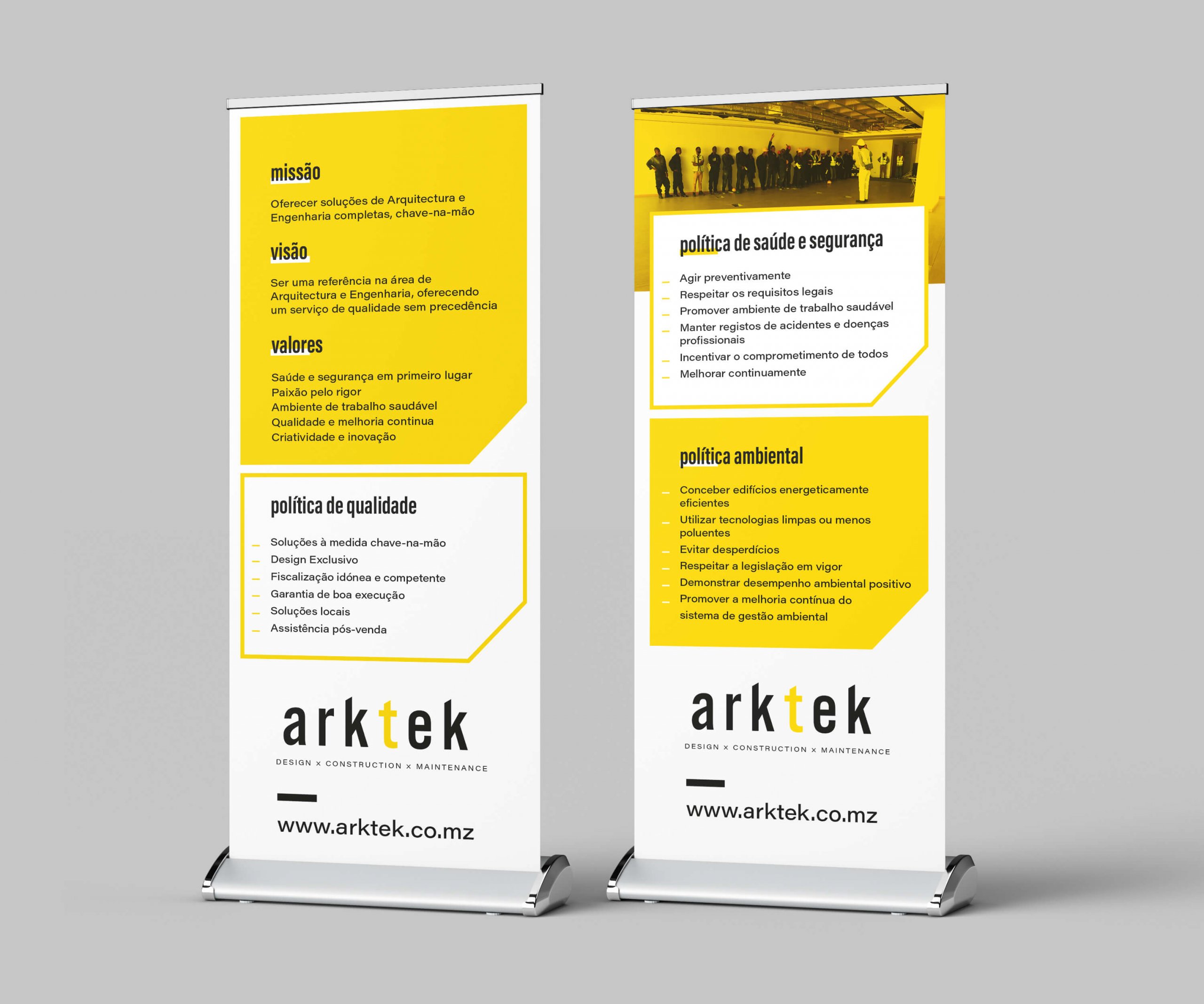 rollups Arktek . raulpinadesign